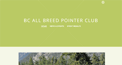 Desktop Screenshot of bcallbreedpointerclub.com